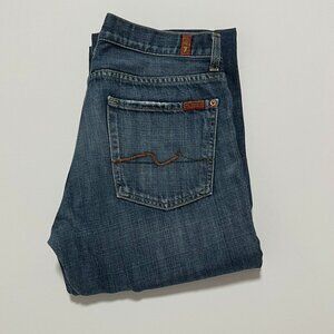 7 For All Mankind Jeans Bootcut Medium Wash Denim Casual Women's size 31